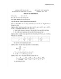 Đề thi kết thúc học phần học kỳ II năm học 2015-2016 môn Xác suất thống kê - ĐH Khoa học Tự nhiên