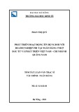 Tóm tắt Luận văn Thạc sĩ Tài chính Ngân hàng: Phát triển hoạt động tín dụng đối với doanh nghiệp FDI tại NH TMCP Đầu tư và Phát triển Việt Nam-Chi nhánh Quảng Nam