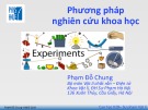 Bài giảng Phương pháp nghiên cứu khoa học - Bài 3: Hình vẽ và bảng số liệu trong văn bản khoa học
