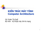 Bài giảng Kiến trúc máy tính (Computer Architecture) - Chương 1: Mở đầu