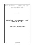 Luận văn Thạc sĩ Khoa học lâm nghiệp: Đánh giá đa dạng thực vật trên núi đá vôi thuộc Vườn quốc gia Pù Mát