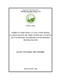 Luận văn Thạc sĩ Lâm học: Nghiên cứu đánh giá hiện trạng và tăng cường sinh kế của đồng bào dân tộc thiểu số sống dựa vào rừng Khu vùng đệm ATK Định Hóa, huyện Định Hoá, tỉnh Thái Nguyên