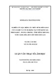 Luận văn Thạc sĩ Lâm nghiệp: Nghiên cứu đặc điểm cấu một số rừng hỗn giao cây lá kim và cây lá rộng tại vườn quốc gia Phou Sa Bot – Poung Choong huyện Khăm, tỉnh Xiêng Khoảng, CHDCND Lào