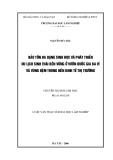 Luận văn Thạc sĩ Khoa học lâm nghiệp: Bảo tồn đa dạng sinh học và phát triển du lịch sinh thái bền vững ở vườn quốc gia ba vì và vùng đệm trong nền kinh tế thị trường