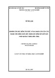 Luận văn Thạc sĩ Khoa học lâm nghiệp: Nghiên cứu đặc điểm cấu trúc và đa dạng loài của các trạng thái rừng giàu Bắc Trung Bộ nhằm đề xuất giải pháp quản lý rừng bền vững