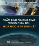 Phương pháp phân tích hóa học và vi sinh vật: Phần 1