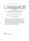 Investigation of shoreline changes in the coast of Haiphong province from 1987 to 2018