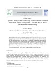 Dynamic analysis of eccentrically stiffened sandwich thick plates with auxetic honeycomb core and GPL-RC face layers under blast loading