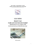 Giáo trình môn Kinh tế vĩ mô (Nghề: Kế toán doanh nghiệp) - Trường CĐ Nghề Kỹ thuật Công nghệ