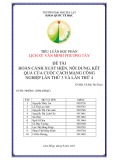 Tiểu luận học phần Lịch sử văn minh phương tây: Hoàn cảnh xuất hiện, nội dung, kết quả của cuộc cách mạng công nghiệp lần thứ 3 và lần thứ 4