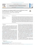 A comparison of two damage models for inverse identification of mode Ⅰ fracture parameters: Case study of a refractory ceramic