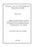 Luận văn Thạc sĩ Khoa học Lâm nghiệp: Nghiên cứu xây dựng phương án chuyển đổi lâm trường quốc doanh Bạch Thông, tỉnh Bắc Kạn sang mô hình công ty lâm nghiệp theo tinh thần Nghị định 200/2004/NĐ - CP của Chính phủ