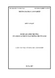 Luận văn Thạc sĩ Khoa học Lâm nghiệp: Đánh giá sinh trưởng của Keo lai nhân tạo trồng thuần loài