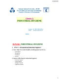 Lecture Industrial safety and environemental hygiene: Chapter 2 - Dr. Tran Bich Chau