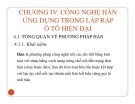 Bài giảng Công nghệ trong kỹ thuật ô tô: Chương 4 - ThS. Nghiêm Văn Vinh