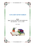 Sáng kiến kinh nghiệm THPT: Tổ chức hoạt động trải nghiệm STEM phần Điện học – Vật lý 11 THPT