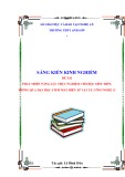 Sáng kiến kinh nghiệm THPT: Phát triển năng lực thực nghiệm cho học sinh THPT, thông qua dạy học STEM máy biến áp Vật lý, Công nghệ 12