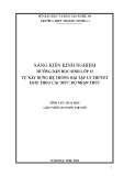 Sáng kiến kinh nghiệm THPT: Hướng dẫn học sinh lớp 12 tự xây dựng hệ thống bài tập lý thuyết este