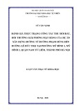 Luận văn Thạc sĩ Khoa học: Đánh giá thực trạng công tác thu hồi đất, bồi thường giải phóng mặt bằng của dự án xây dựng đường từ đường Phạm Hùng đến đường Lê Đức Thọ tại phường Mỹ Đình 1, Mỹ Đình 2, quận Nam Từ Liêm, thành phố Hà Nội