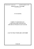 Luận văn Thạc sĩ Khoa học lâm nghiệp: Nghiên cứu về thành phần loài và đặc điểm sinh thái nấm Linh Chi tại vườn Quốc gia Ba Vì