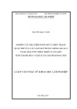 Luận văn Thạc sĩ Khoa học lâm nghiệp: Nghiên cứu đặc điểm phân bố và hiện trạng quần thể của các loài khỉ thuộc giống macaca ở khu bảo tồn thiên nhiên Xuân Liên tỉnh Thanh Hóa và đề xuất giải pháp bảo tồn