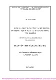 Luận văn Thạc sĩ Quản lý đất đai: Đánh giá thực trạng công tác bồi thường, hỗ trợ của một số dự án tại huyện Cao Phong, tỉnh Hòa Bình