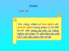 Giáo án điện tử môn Toán lớp 3 - Bài: Luyện tập (Trang 103)