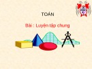 Giáo án điện tử môn Toán lớp 3 - Bài: Luyện tập chung (Trang 49)