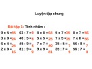 Giáo án điện tử môn Toán lớp 3 - Bài: Luyện tập chung (Trang 89)