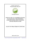 Luận văn Thạc sĩ Quản lý đất đai: Đánh giá công tác giải phóng mặt bằng dự án khu dân cư đô thị Bí Trung tại phường Phương Đông, thành phố Uông Bí, tỉnh Quảng Ninh