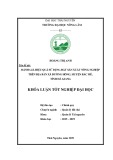 Khóa luận tốt nghiệp: Đánh giá hiệu quả sử dụng đất sản xuất nông nghiệp trên địa bàn xã Đường Hồng, huyện Bắc Mê, tỉnh Hà Giang