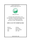 Khóa luận tốt nghiệp: Ứng dụng công nghệ tin học và máy toàn đạc điện tử thành lập bản đồ địa chính phường Phú Diễn, quận Bắc Từ Liêm, thành phố Hà Nội, biên tập, xử lý số liệu tại tờ số 43 tỷ lệ 1:500