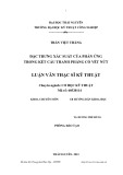 Luận văn Thạc sĩ Kỹ thuật: Đặc trưng xác suất của phản ứng trong kết cấu thanh phẳng có vết nứt