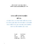 Sáng kiến kinh nghiệm THPT: Đa dạng hóa các hình thức kiểm tra, đánh giá trong dạy học Sinh học 11 góp phần phát triển năng lực cho học sinh trường THPT Nguyễn Trường Tộ - Vinh