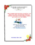 Sáng kiến kinh nghiệm THPT: Một số biện pháp truyền cảm hứng, tạo động lực học tập cho HS tại trường THPT DTNT Tỉnh Nghệ An thông qua công tác chủ nhiệm