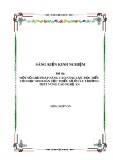 Sáng kiến kinh nghiệm THPT: Một số giải pháp nâng cao năng lực đọc hiểu cho học sinh dân tộc thiểu số