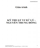 Giáo trình Kỹ thuật vi xử lý: Phần 1 - Nguyễn Trung Đồng