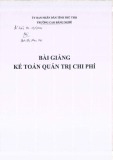 Bài giảng Kế toán quản trị chi phí - Trường CĐ Nghề Phú Thọ