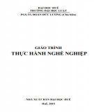 Giáo trình Thực hành nghề nghiệp: Phần 1 - PGS.TS. Đoàn Đức Lương