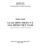 Giáo trình Luật hôn nhân và gia đình Việt Nam: Phần 2 - TS. Đoàn Đức Lương