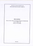 Bài giảng Tâm lý và kỹ thuật giao tiếp ứng xử với khách du lịch - Trường CĐ Nghề Phú Thọ