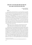 Điều tiết tỷ giá trong điều kiện hội nhập mới thực trạng và khuyến nghị chính sách