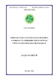 Luận án Tiến sĩ Di truyền và chọn giống chăn nuôi: Chọn lọc nâng cao năng suất lợn Duroc, Landrace và Yorkshire thuần nuôi tại Công ty lợn giống hạt nhân Dabaco