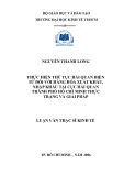 Luận văn Thạc sĩ Kinh tế: Thực hiện thủ tục Hải quan điện tử đối với hàng hóa xuất khẩu, nhập khẩu tại cục Hải quan thành phố Hồ Chí Minh - Thực trạng và giải pháp