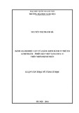 Luận văn Thạc sĩ Tâm lý học: Đánh giá độ hiệu lực của bảng kiểm hành vi trẻ em Achenbach – phiên bản Việt Nam (CBCL - V) trên nhóm bệnh nhân