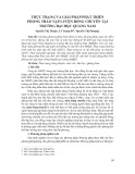 Thực trạng và giải pháp phát triển phong trào tập luyện bóng chuyền tại trường đại học Quảng Nam