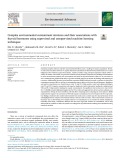 Complex environmental contaminant mixtures and their associations with thyroid hormones using supervised and unsupervised machine learning techniques