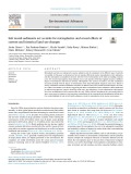 Salt marsh sediments act as sinks for microplastics and reveal effects of current and historical land use changes