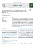 Eco-safe chemicothermal conversion of industrial graphite waste to exfoliated graphene and evaluation as engineered adsorbent to remove toxic textile dyes