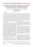 Khả năng tính toán phát thải khí các bon trong lĩnh vực sử dụng đất, thay đổi sử dụng đất và rừng sử dụng dữ liệu ảnh viễn thám